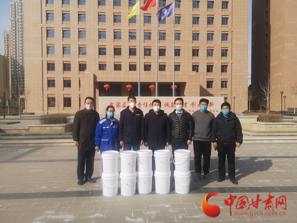 【甘肅全民戰(zhàn)“疫”】暖心！民革蘭州市委會(huì)捐助首批1噸防疫物資（圖）