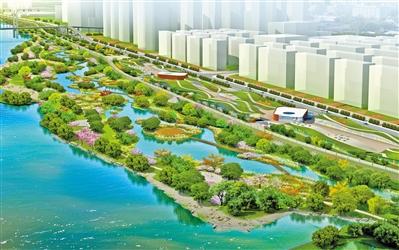 54萬平方米 雁灘濕地公園“入畫來”！