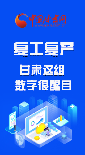 圖解|甘肅復(fù)工復(fù)產(chǎn)有多拼，看看這組數(shù)字就知道了 