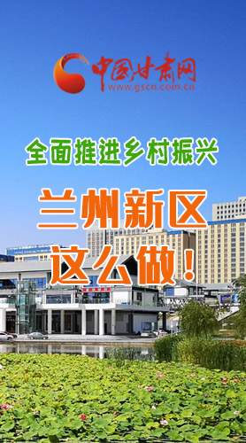 圖解|全面推進(jìn)鄉(xiāng)村振興 蘭州新區(qū)這么做！