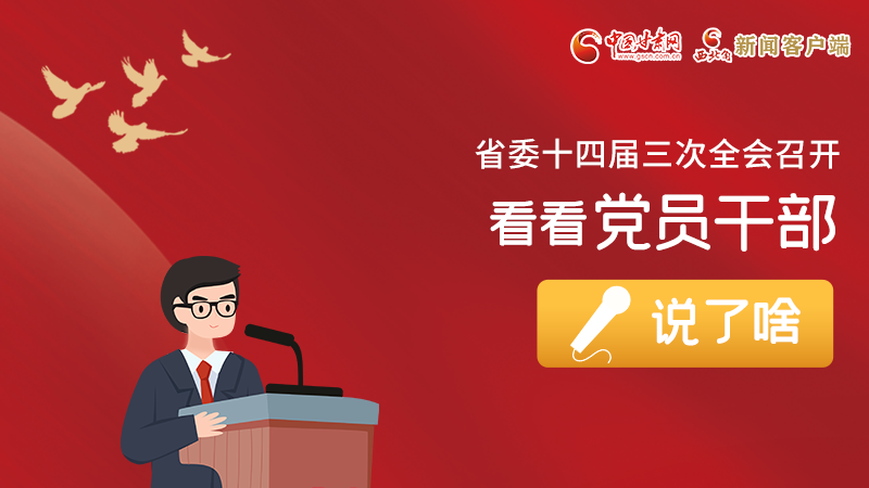 圖解|事關(guān)甘肅省委十四屆三次全會(huì)，黨員干部這么說(shuō)！