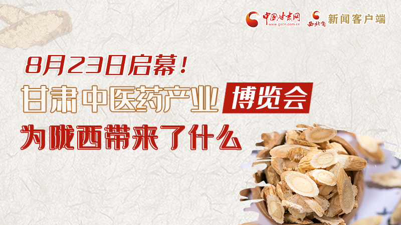 長(zhǎng)圖丨8月23日啟幕，甘肅這場(chǎng)行業(yè)盛會(huì)為隴西帶來了什么？
